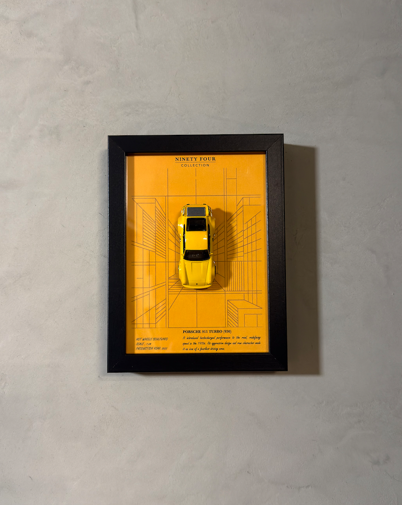 Porsche 911 Turbo (930) – Performance Series Wall Art (Boulevard Edition, 5x7)